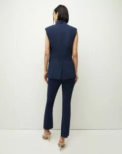 Veronica Beard Amika Vest -Veronica Beard Sales 2023 2307SU5410246 MARINE PRODUCT 04