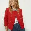 Veronica Beard Bentley Tweed Jacket -Veronica Beard Sales 2023 2307TW4110474 NANTUCKETRED PRODUCT 01