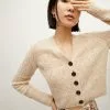 Veronica Beard Delent Knit Cardigan -Veronica Beard Sales 2023 2308KA1590228 HEATHERSAND PRODUCT 01