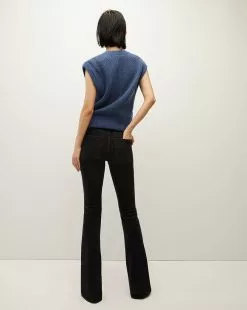 Veronica Beard Arida Knit Vest -Veronica Beard Sales 2023 2308KA1590229 BLUE PRODUCT 04