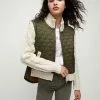 Veronica Beard Patra Mixed-Media Jacket -Veronica Beard Sales 2023 2308KA2290261 ARMY OATMEAL PRODUCT 01