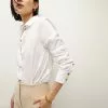 Veronica Beard Libby Poplin Button-Down Shirt 12 Veronica Beard Libby Poplin Button-Down Shirt -Veronica Beard Sales 2023 2308LSCP40366 WHITE PRODUCT 01