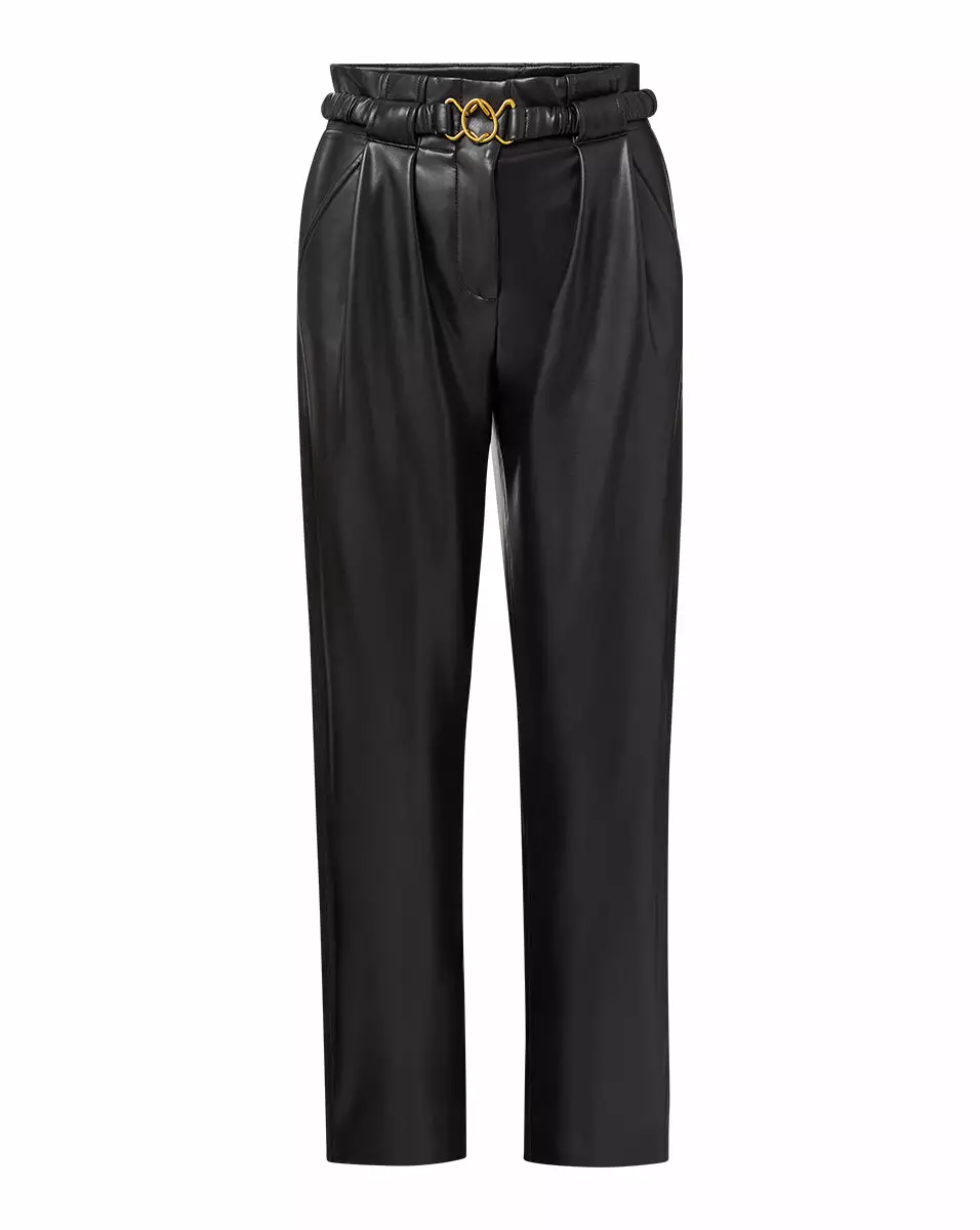 Veronica Beard Coolidge Vegan Leather Pant 6 Veronica Beard Coolidge Vegan Leather Pant - Image 6