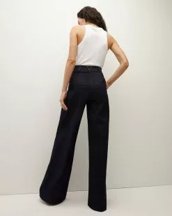 Veronica Beard Rennert Denim Pant 10 Veronica Beard Rennert Denim Pant -Veronica Beard Sales 2023 2308NV2660361 DARKOXFORD PRODUCT 04
