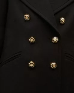 Veronica Beard Amira Wool-Blend Dickey Coat -Veronica Beard Sales 2023 2308OW02470261 BLK PRODUCT 03