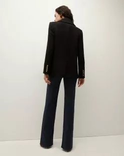 Veronica Beard Amira Wool-Blend Dickey Coat -Veronica Beard Sales 2023 2308OW02470261 BLK PRODUCT 05