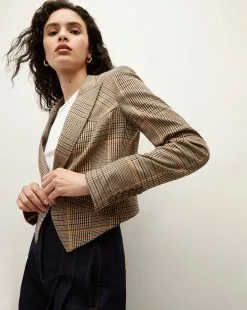 Veronica Beard Donelson Plaid Jacket