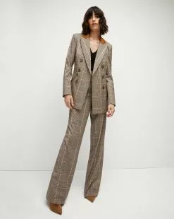 Veronica Beard Tonelli Plaid Pant -Veronica Beard Sales 2023 2308PL546291 MULTI PRODUCT 04
