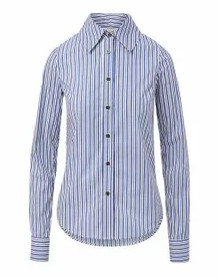 Veronica Beard Libby Striped Poplin Button-Down Shirt 13 Veronica Beard Libby Striped Poplin Button-Down Shirt -Veronica Beard Sales 2023 2308PO3540366 BLUE OFFWHITE 8f52bcf8 7bfa 46a3 a72d b47f4119486e