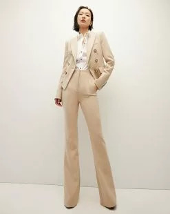 Veronica Beard Azariah Pant 7 Veronica Beard Azariah Pant -Veronica Beard Sales 2023 2308SU00260232 HEATHEREDSAND PRODUCT 03