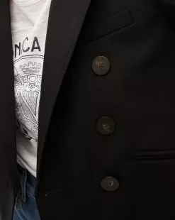 Veronica Beard Nevis Cropped Jacket -Veronica Beard Sales 2023 2308SU5610038 BLK PRODUCT 03