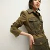 Veronica Beard Sonoma Jacket -Veronica Beard Sales 2023 2308TW4610518 ARMY LODEN PRODUCT 01