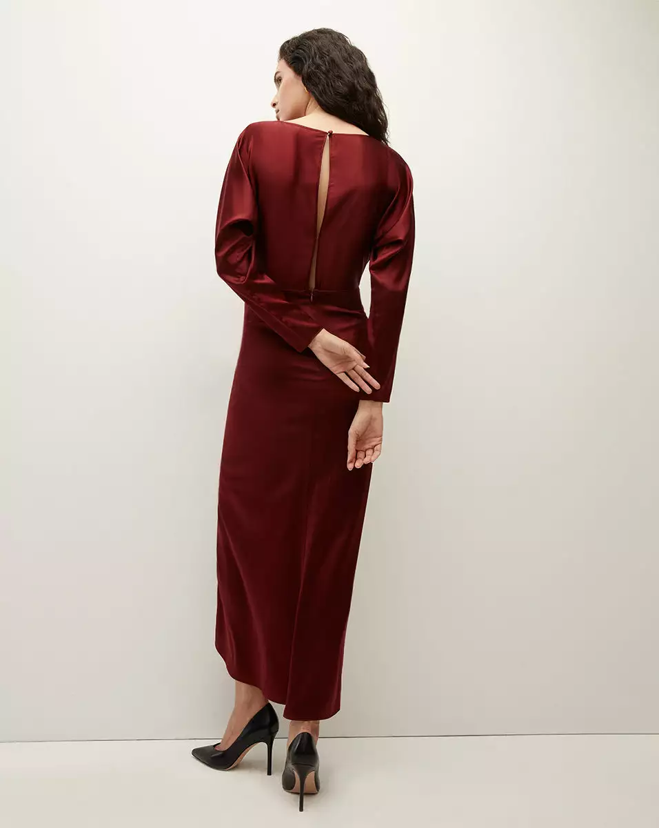 Veronica Beard Sabri Stretch-Silk Charmeuse Dress 5 Veronica Beard Sabri Stretch-Silk Charmeuse Dress - Image 5
