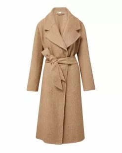 Veronica Beard Roberta Herringbone Coat 11 Veronica Beard Roberta Herringbone Coat -Veronica Beard Sales 2023 2309HR1870259 CAMEL IVORY