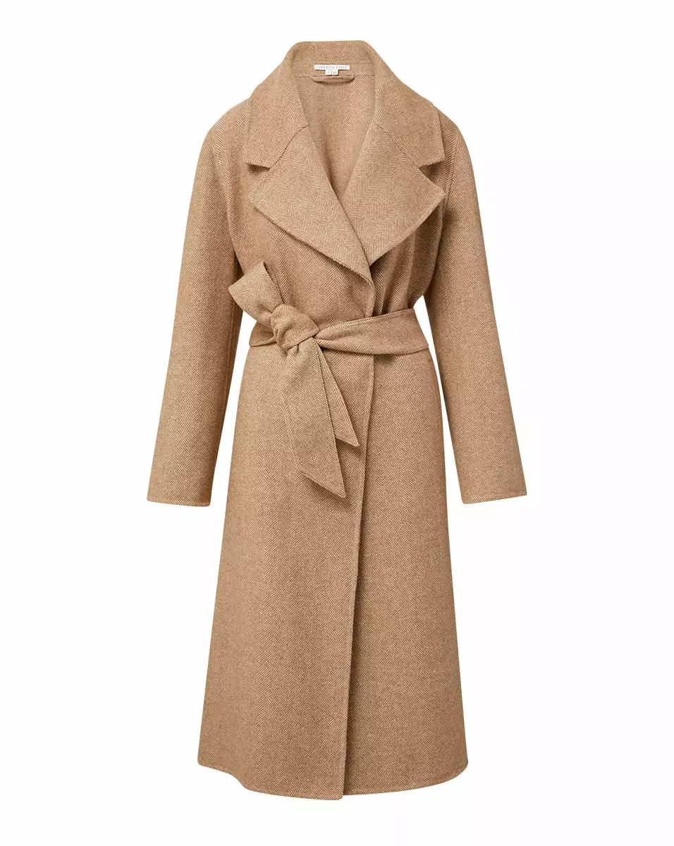 Veronica Beard Roberta Herringbone Coat 6 Veronica Beard Roberta Herringbone Coat - Image 6
