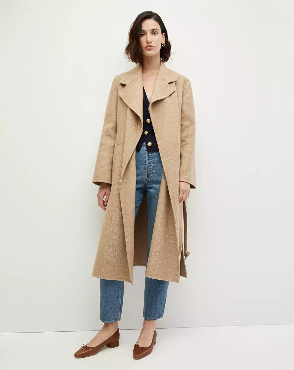 Veronica Beard Roberta Herringbone Coat 2 Veronica Beard Roberta Herringbone Coat - Image 2