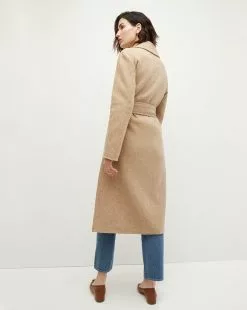 Veronica Beard Roberta Herringbone Coat 10 Veronica Beard Roberta Herringbone Coat -Veronica Beard Sales 2023 2309HR1870259 CAMEL IVORY PRODUCT 05