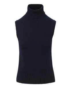 Veronica Beard Mazzy Cashmere Shell 23 Veronica Beard Mazzy Cashmere Shell -Veronica Beard Sales 2023 2309KA1290205 NAVY
