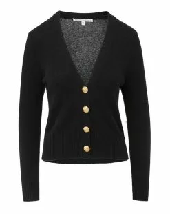 Veronica Beard Solene Cashmere Cardigan 10 Veronica Beard Solene Cashmere Cardigan -Veronica Beard Sales 2023 2309KA1290254 BLACK