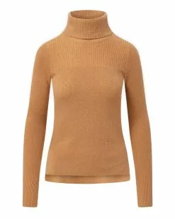 Veronica Beard Jurnee Cashmere Turtleneck -Veronica Beard Sales 2023 2309KA1290255 CAMEL