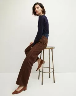 Veronica Beard Nelia Cashmere Pullover | Button Accent 18 Veronica Beard Nelia Cashmere Pullover | Button Accent -Veronica Beard Sales 2023 2309KA1290256 NAVY PRODUCT 02