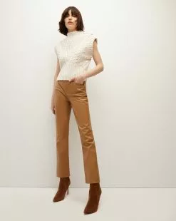 Veronica Beard Holton Lambswool Knit Vest -Veronica Beard Sales 2023 2309KA2090236 OFFWHITE PRODUCT 02