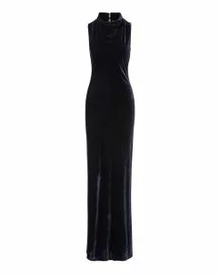 Veronica Beard Kura Velvet Dress 11 Veronica Beard Kura Velvet Dress -Veronica Beard Sales 2023 2309SU3820052 NAVY