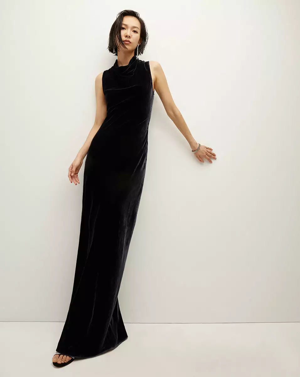 Veronica Beard Kura Velvet Dress 2 Veronica Beard Kura Velvet Dress - Image 2