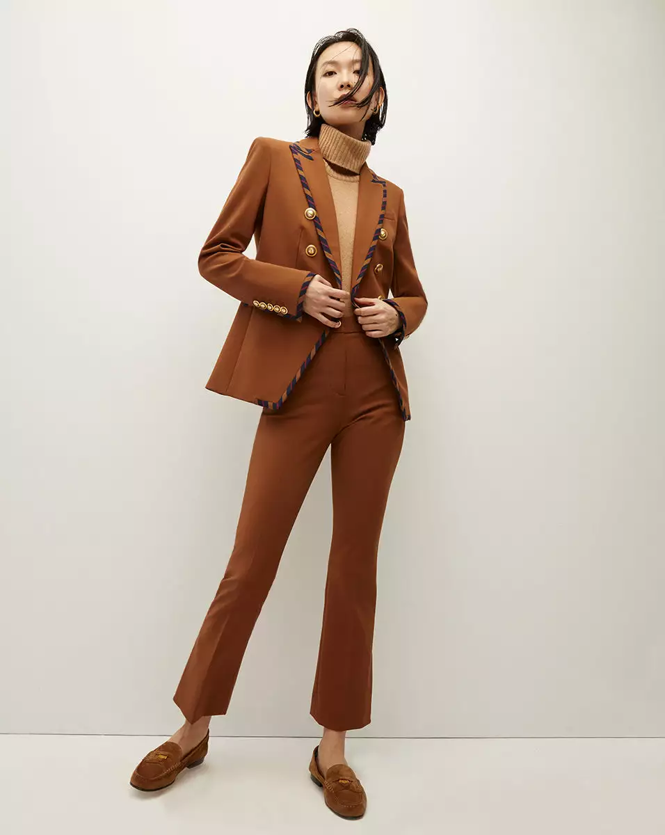 Veronica Beard Miller Striped Piping Dickey Jacket 7 Veronica Beard Miller Striped Piping Dickey Jacket - Image 7