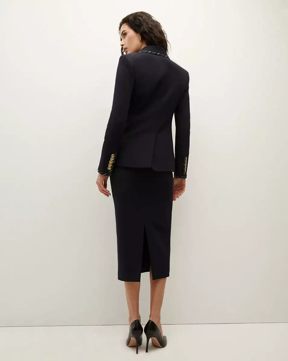 Veronica Beard Miller Striped Piping Dickey Jacket 4 Veronica Beard Miller Striped Piping Dickey Jacket - Image 4