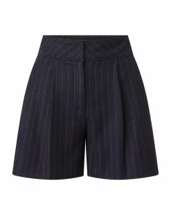 Veronica Beard Haina Pinstriped Short 11 Veronica Beard Haina Pinstriped Short -Veronica Beard Sales 2023 2309SU5880243 NAVY MULTI