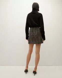 Veronica Beard Perry BouclÃ© Tweed Miniskirt -Veronica Beard Sales 2023 2309TW4730349 NAVYMULTI PRODUCT 05