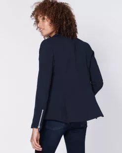 Veronica Beard Scuba Hadley Jacket -Veronica Beard Sales 2023 CORE BSS1216 Navy PRODUCT 03 IMG 1200 ScubaHadleyJacket 1822812265