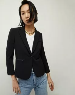 Veronica Beard Scuba Schoolboy Dickey Jacket 25 Veronica Beard Scuba Schoolboy Dickey Jacket -Veronica Beard Sales 2023 COREBSS1256 NAVY PRODUCT 01