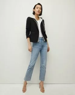 Veronica Beard Scuba Schoolboy Dickey Jacket 28 Veronica Beard Scuba Schoolboy Dickey Jacket -Veronica Beard Sales 2023 COREBSS1256 NAVY PRODUCT 04