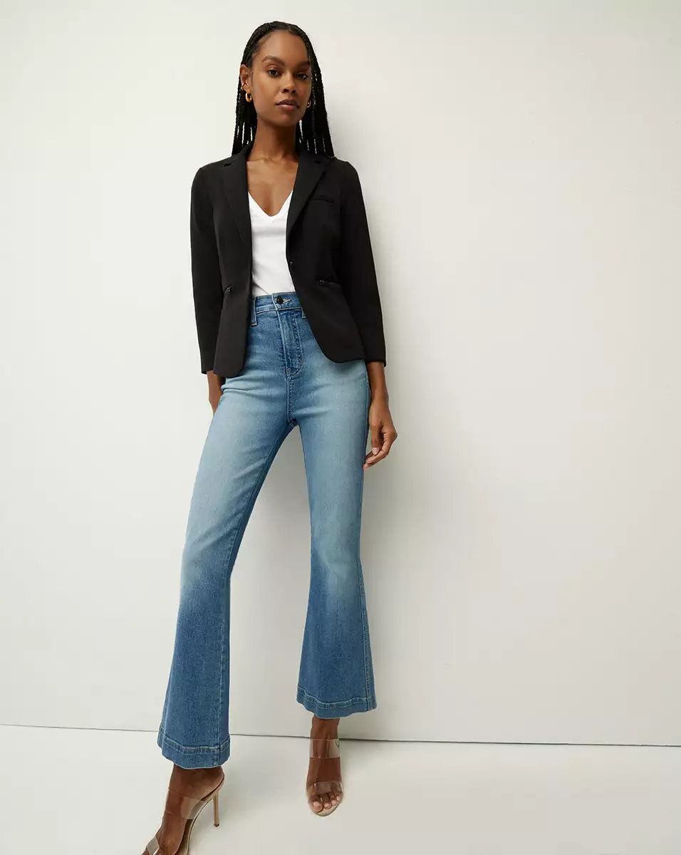 Veronica Beard Scuba Schoolboy Dickey Jacket 2 Veronica Beard Scuba Schoolboy Dickey Jacket - Image 2