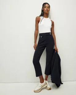 Veronica Beard Renzo Pant -Veronica Beard Sales 2023 CORESU0026409S NAVY SILVER PRODUCT 01
