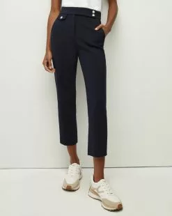 Veronica Beard Renzo Pant -Veronica Beard Sales 2023 CORESU0026409S NAVY SILVER PRODUCT 02