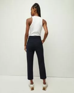 Veronica Beard Renzo Pant -Veronica Beard Sales 2023 CORESU0026409S NAVY SILVER PRODUCT 04