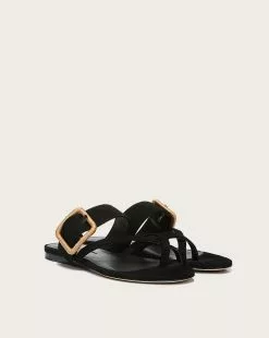 Veronica Beard Salva Crisscross Suede Sandal 25 Veronica Beard Salva Crisscross Suede Sandal -Veronica Beard Sales 2023 H6093L2 BLACK PRODUCT 02