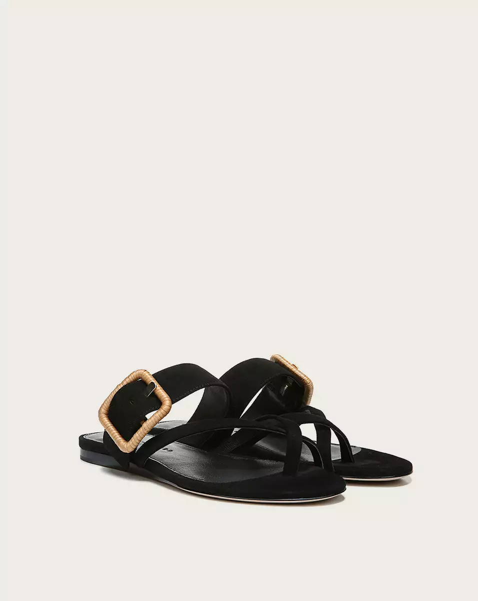 Veronica Beard Salva Crisscross Suede Sandal 6 Veronica Beard Salva Crisscross Suede Sandal - Image 6