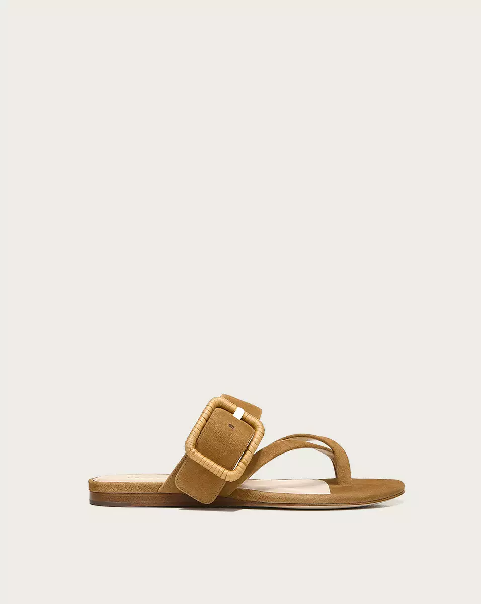 Veronica Beard Salva Crisscross Suede Sandal 1 Veronica Beard Salva Crisscross Suede Sandal