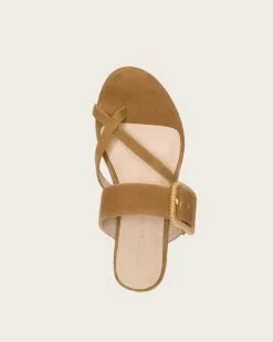 Veronica Beard Salva Crisscross Suede Sandal 22 Veronica Beard Salva Crisscross Suede Sandal -Veronica Beard Sales 2023 H6093L2 CARAMEL PRODUCT 03