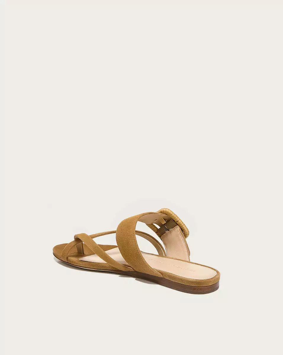 Veronica Beard Salva Crisscross Suede Sandal 4 Veronica Beard Salva Crisscross Suede Sandal - Image 4