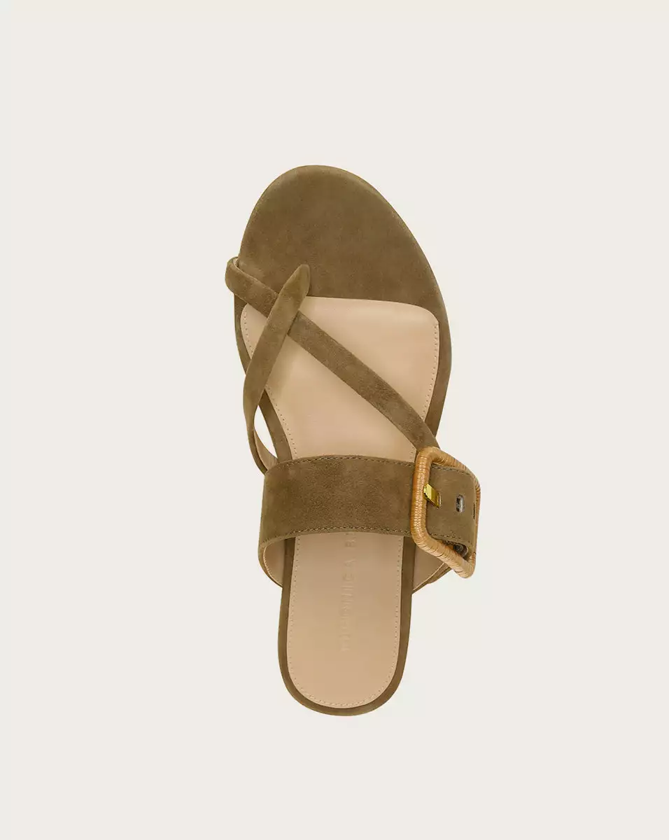 Veronica Beard Salva Crisscross Suede Sandal 11 Veronica Beard Salva Crisscross Suede Sandal - Image 11