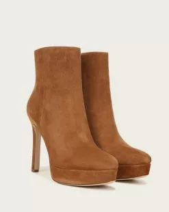 Veronica Beard Dali Platform Bootie -Veronica Beard Sales 2023 I3442L1 DALIBOOTIE HAZELWOOD PRODUCT 02
