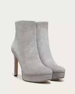 Veronica Beard Dali Platform Bootie -Veronica Beard Sales 2023 I3442L1 DALIBOOTIE TAUPE PRODUCT 02