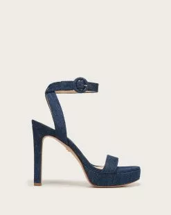 Veronica Beard Darcelle Platform-Heel Sandal