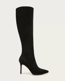 Veronica Beard Lisa Suede Tall Boot | Wide Calf