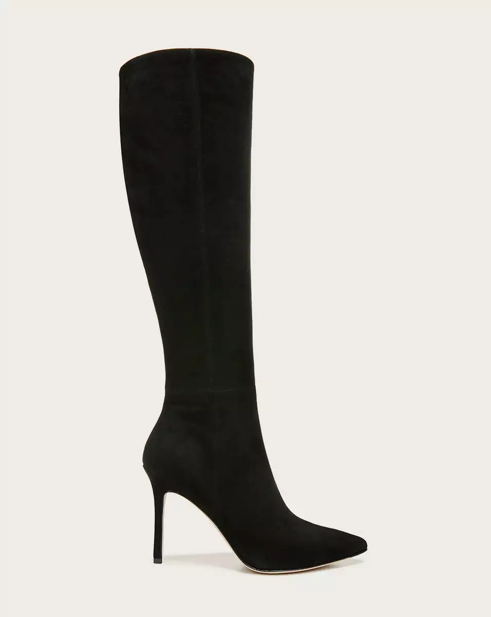 Veronica Beard Lisa Suede Tall Boot | Wide Calf 1 Veronica Beard Lisa Suede Tall Boot | Wide Calf